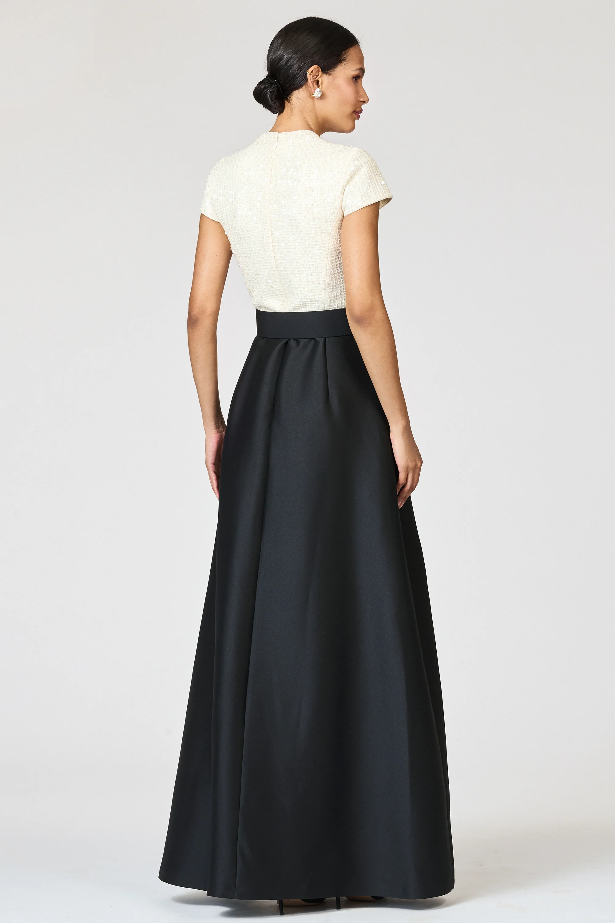 ARDEN GOWN - MOONLIGHT/BLACK - Image 6