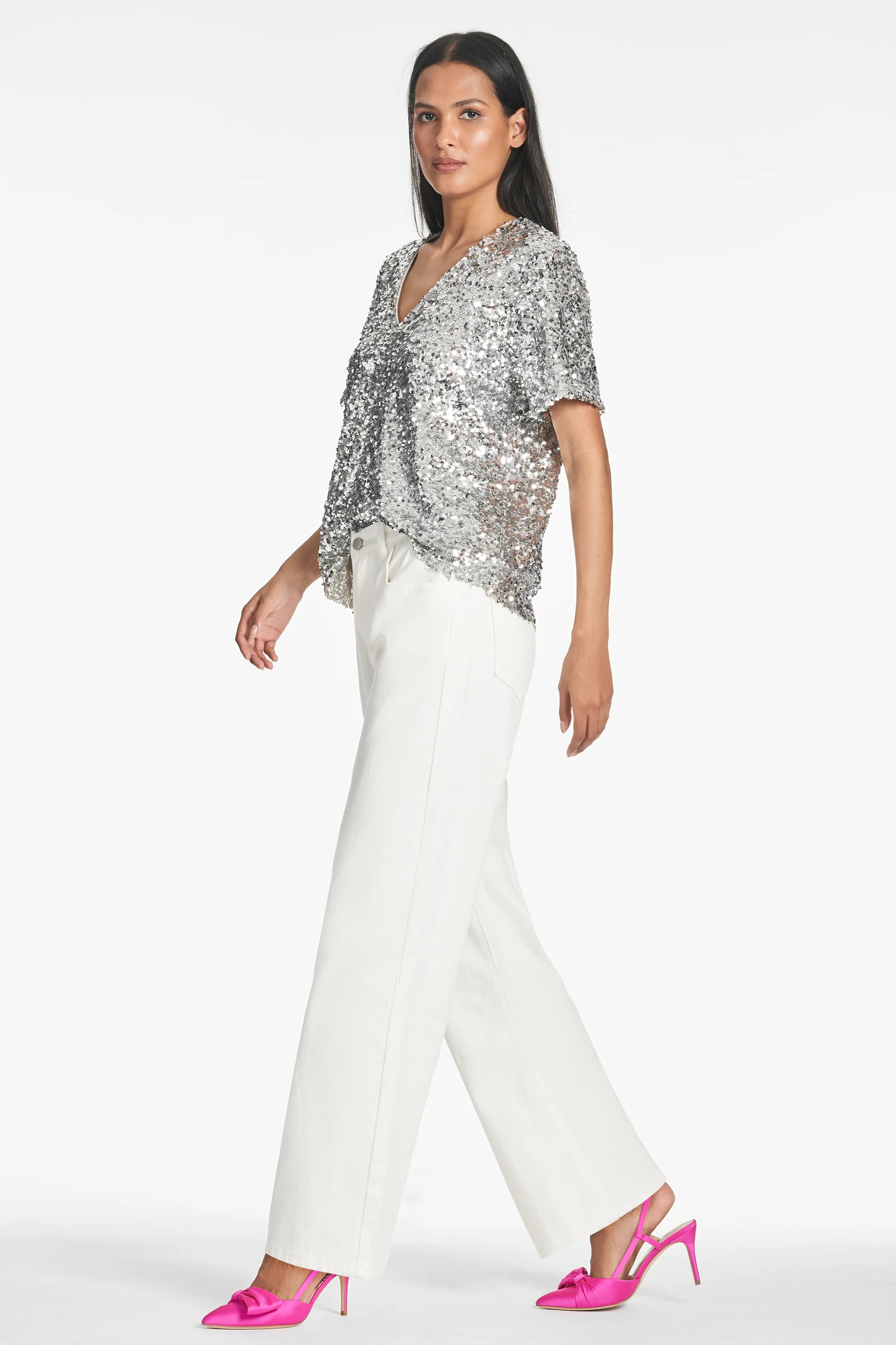 Bette Top - Silver - Image 4