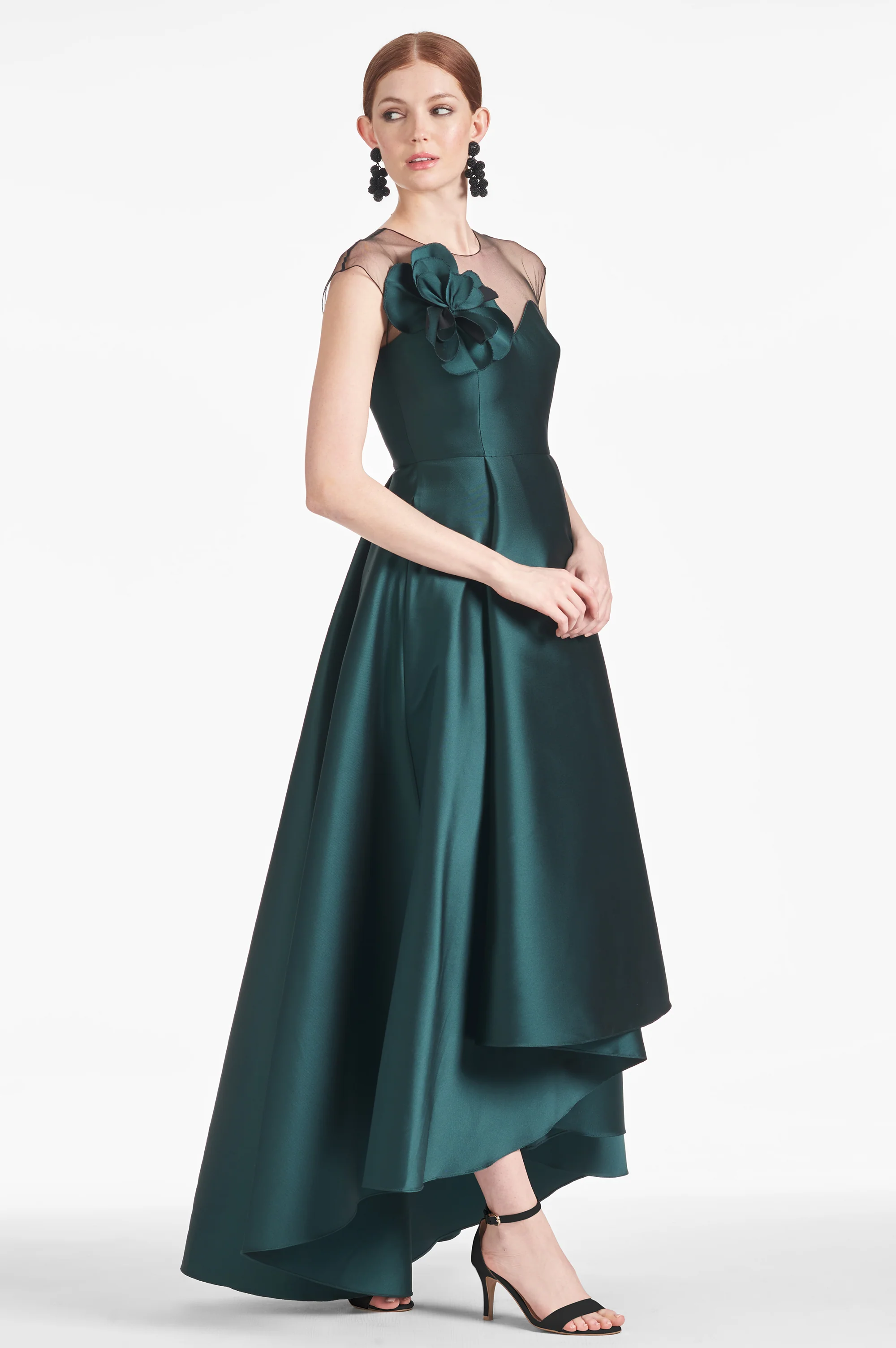 Blakely Gown - Forest Green - Image 3