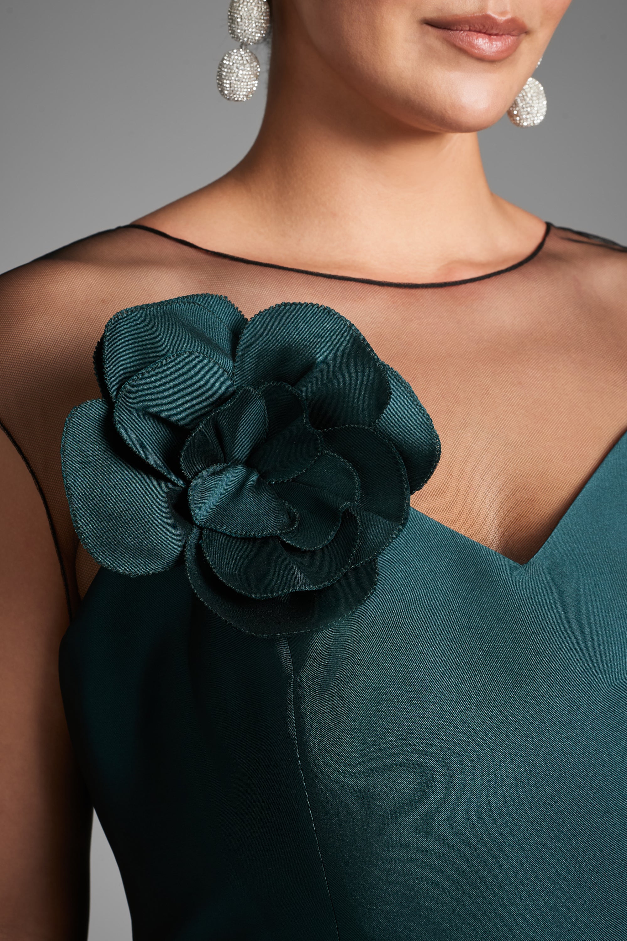 Blakely Gown - Forest Green - Image 6