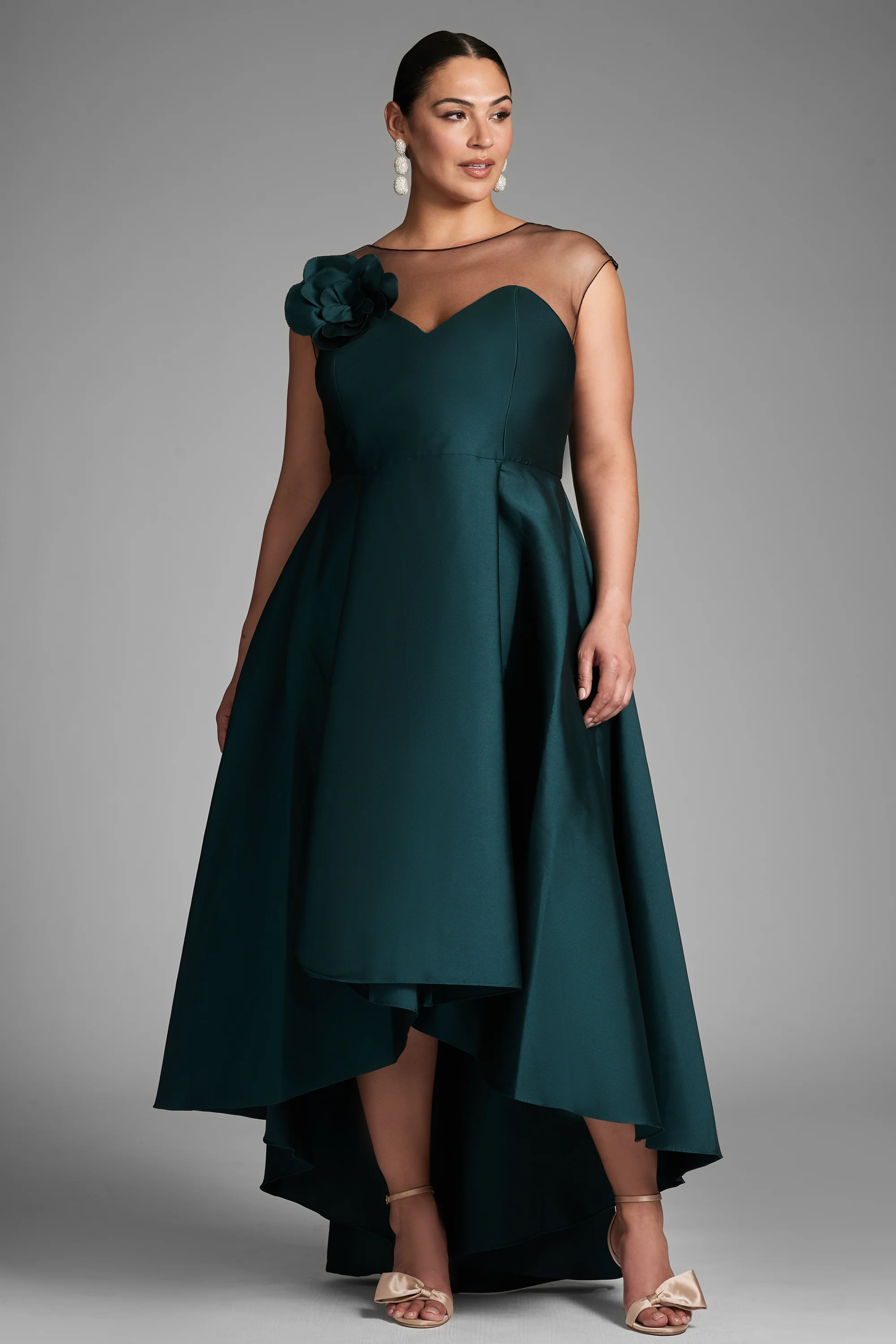 Blakely Gown - Forest Green - Image 8