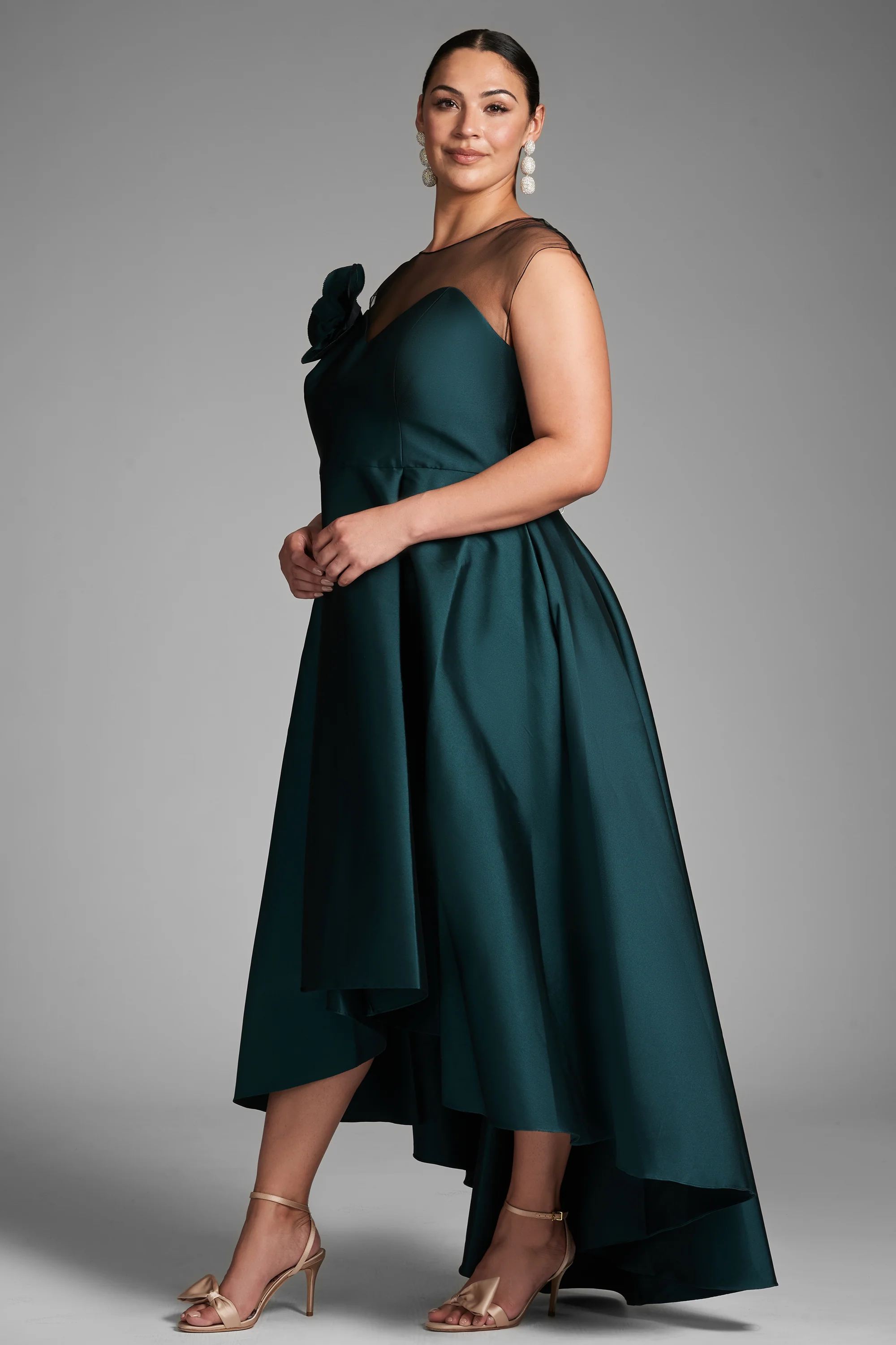 Blakely Gown - Forest Green - Image 9