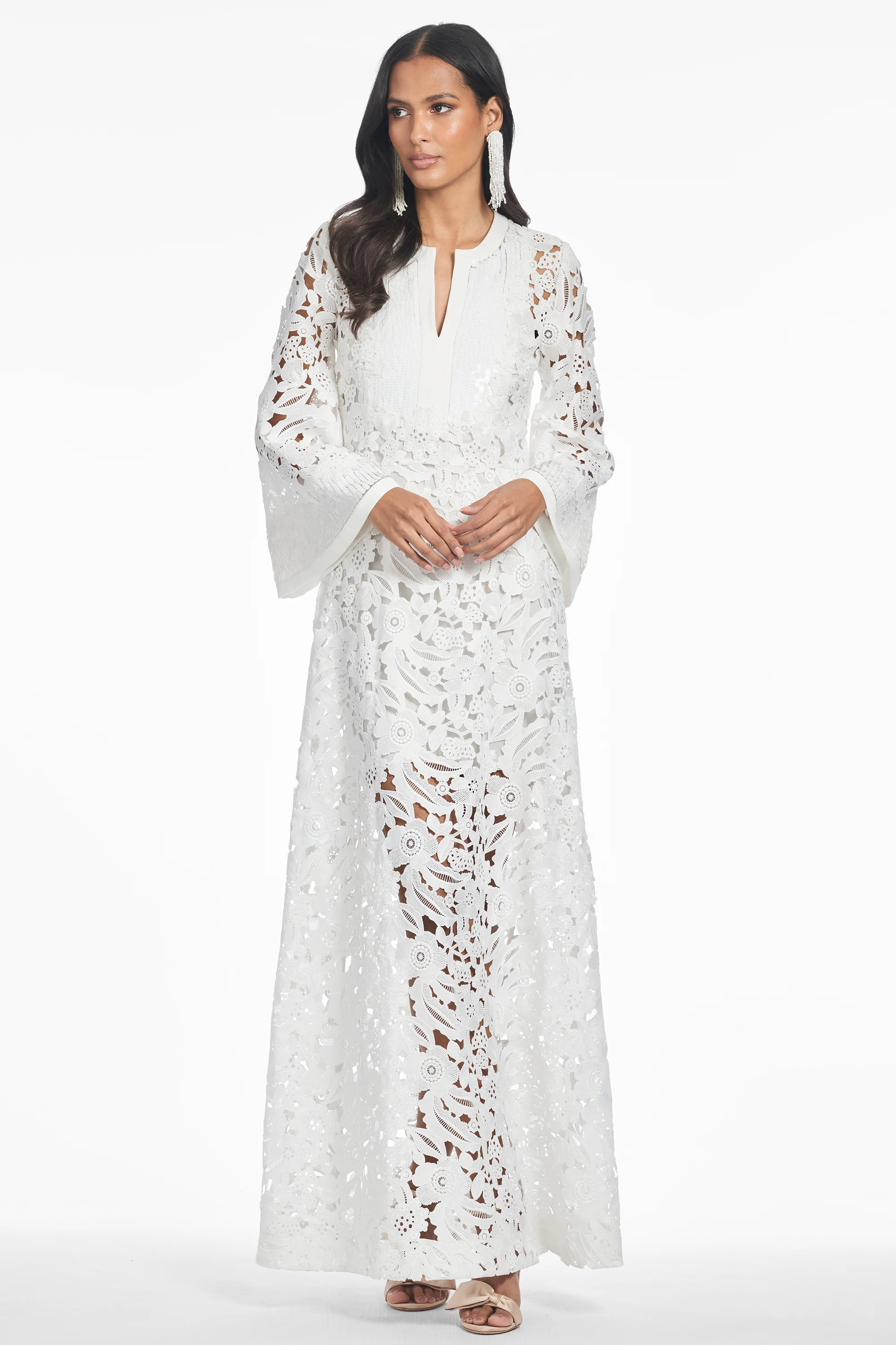 CYNTHIA GOWN - WHITE - Image 3