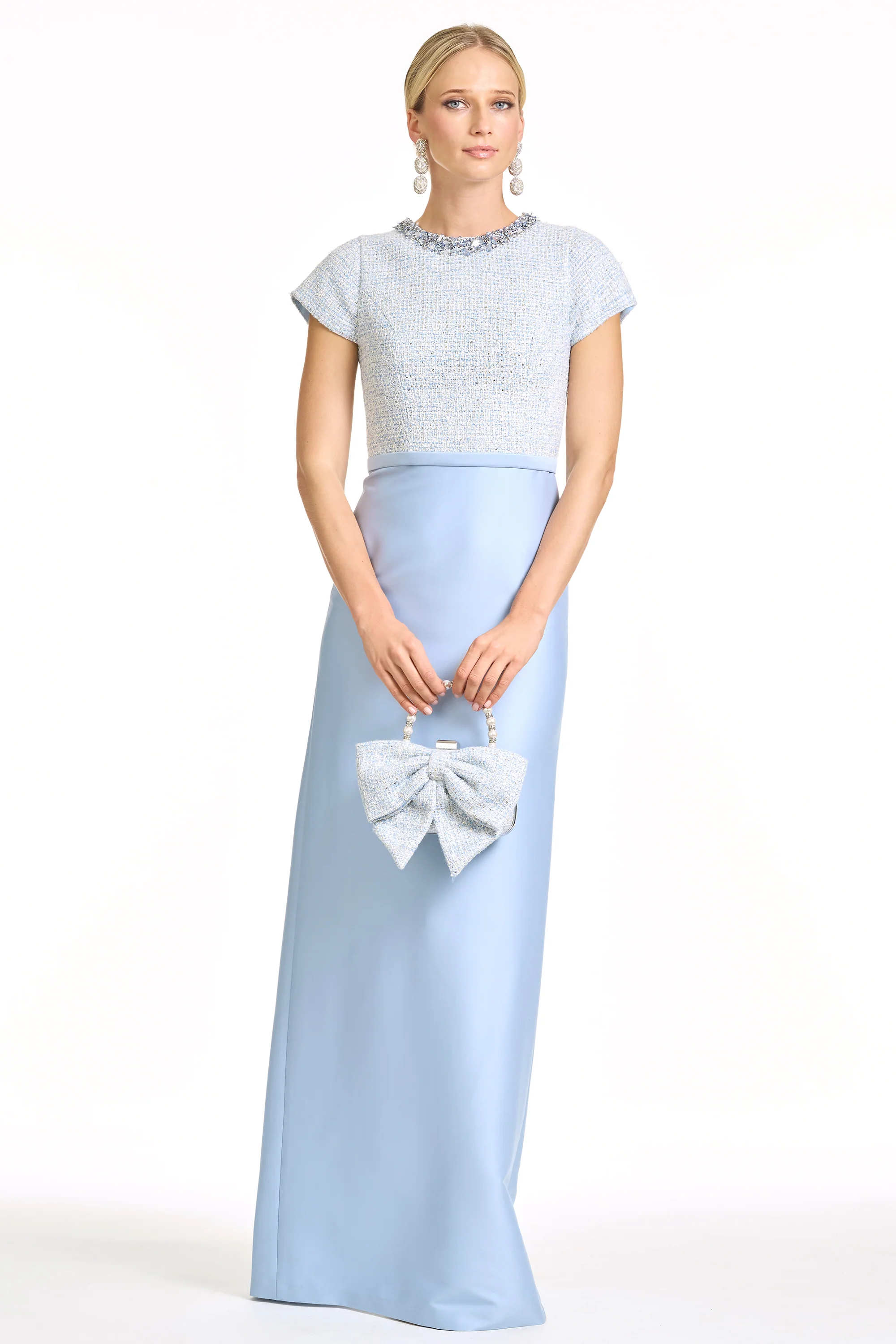 EMBELLISHED ASPEN GOWN - GLACIAL BLUE - Image 3