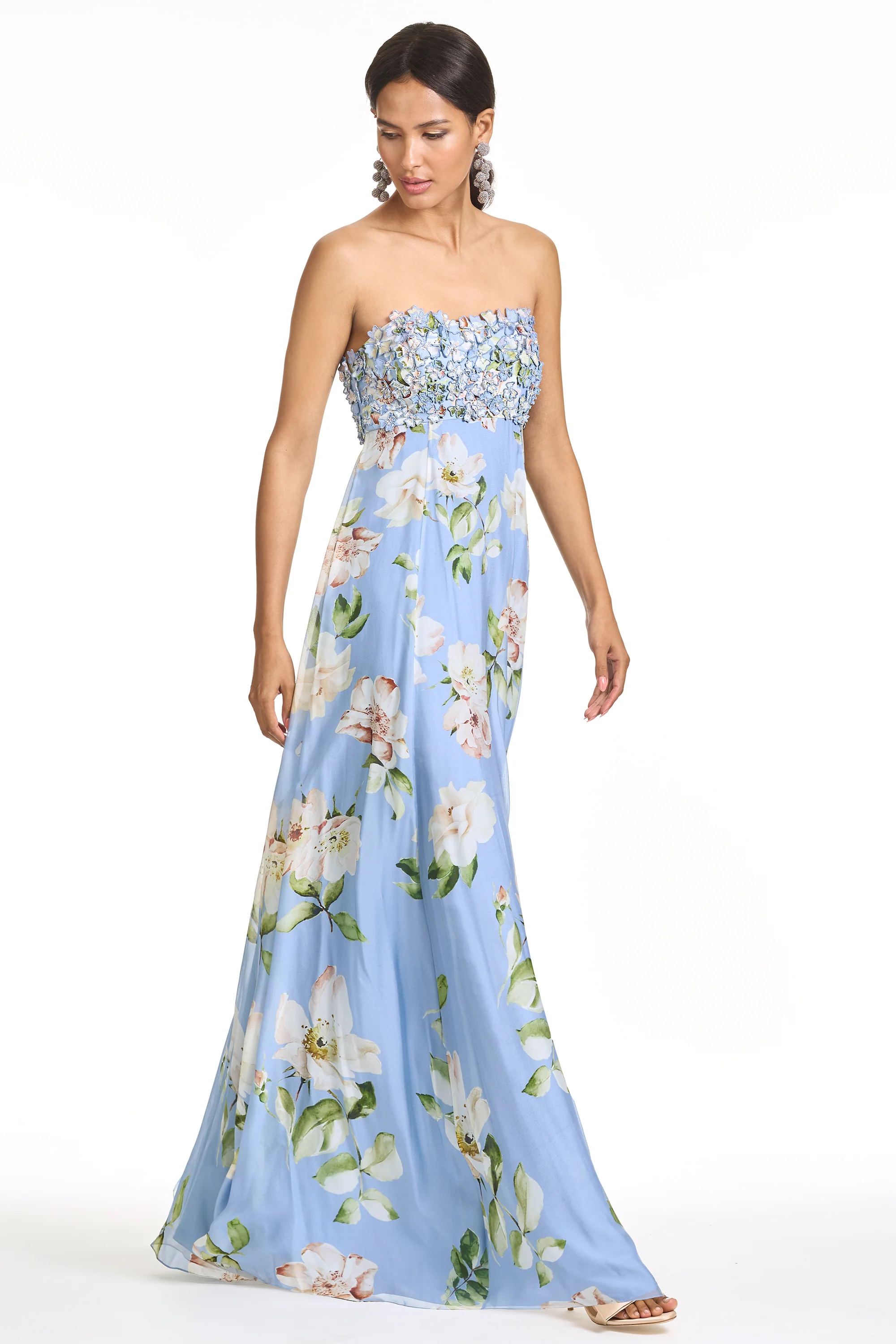 EMBROIDERED AMES GOWN - TWILIGHT PETALS - Image 4