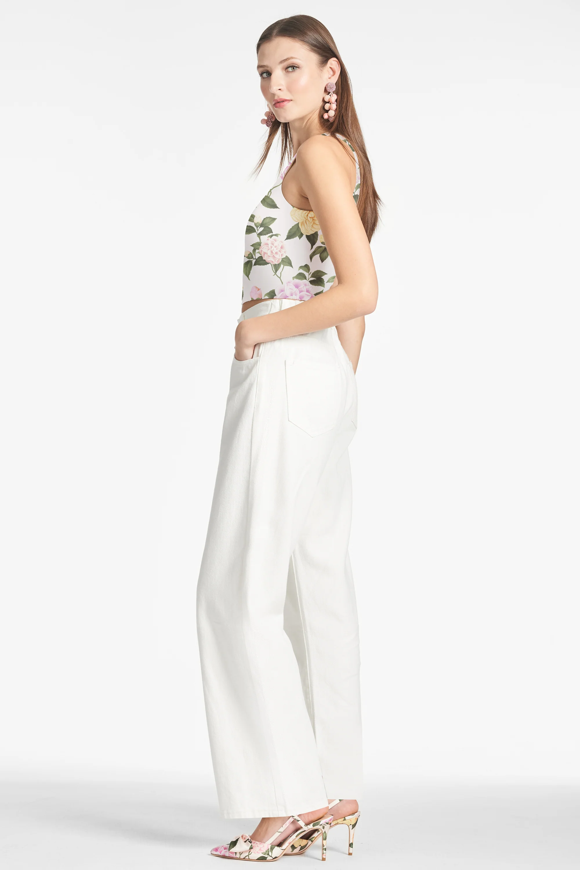 Lexie Top - Pink Lemonade Bouquet - Image 3