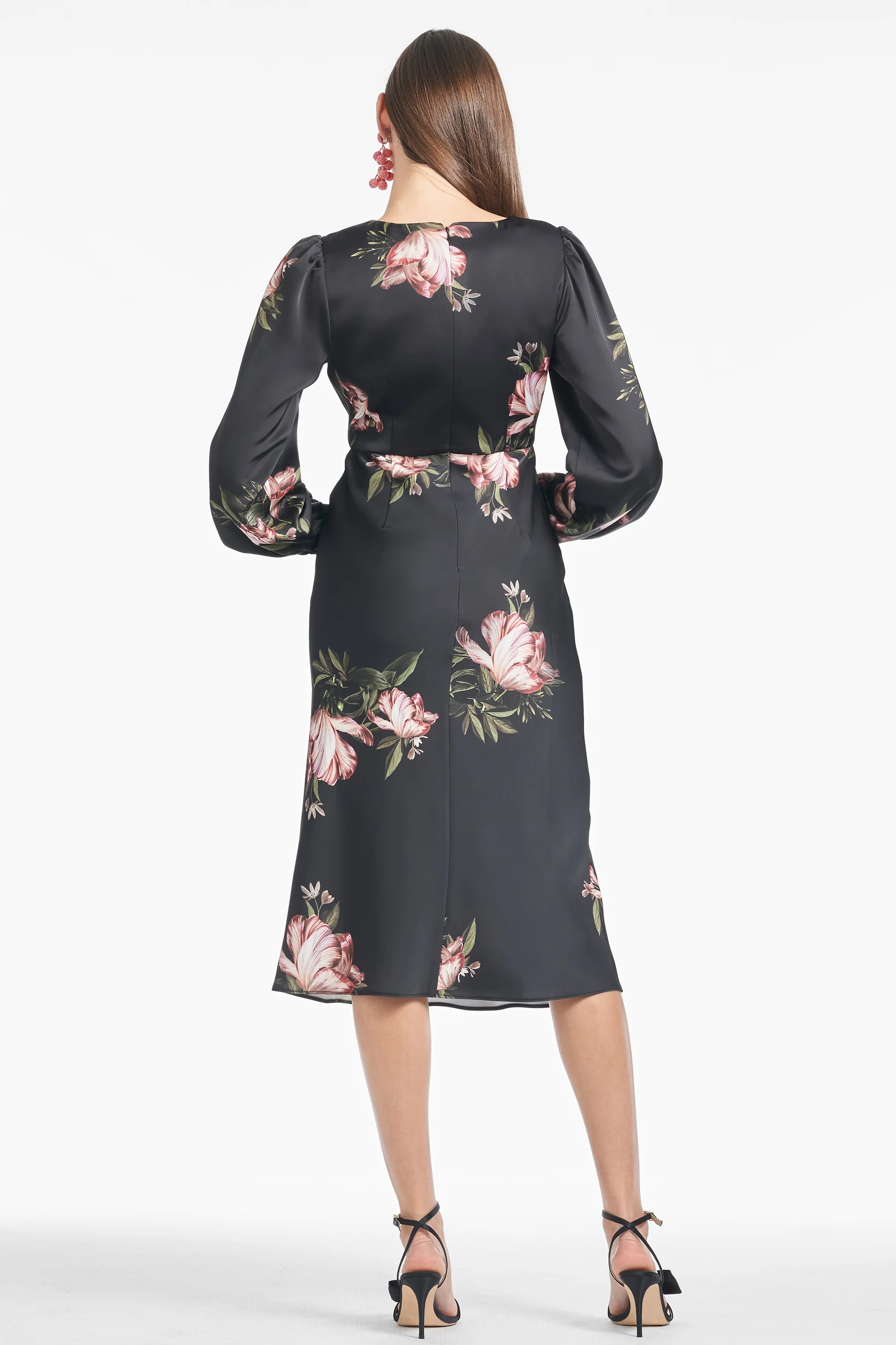 Lola Dress - Noir Blossom - Image 3