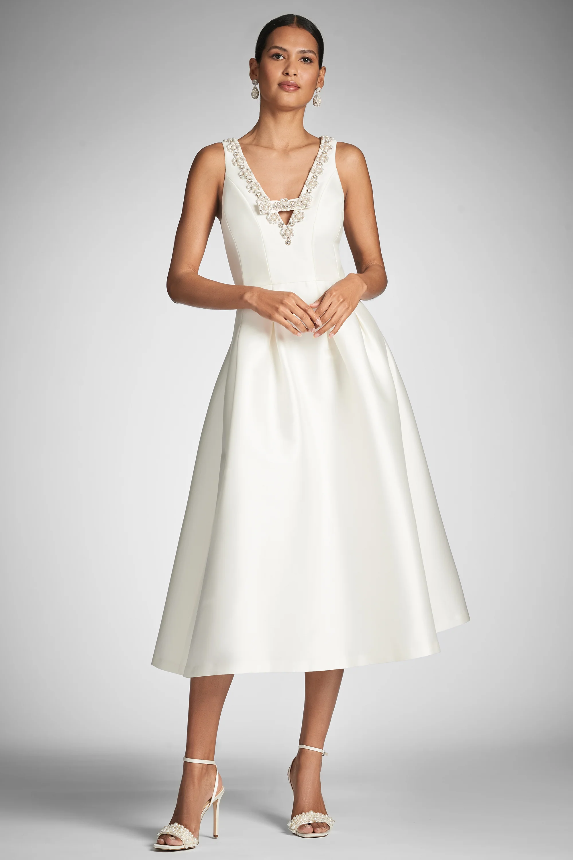 Millie Dress - Off White - Image 3