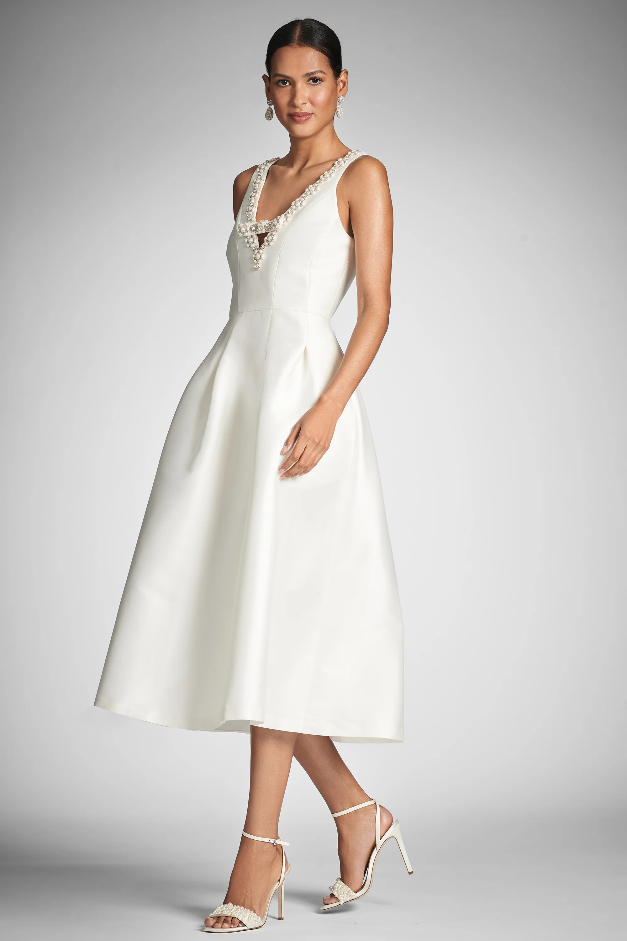 Millie Dress - Off White - Image 5