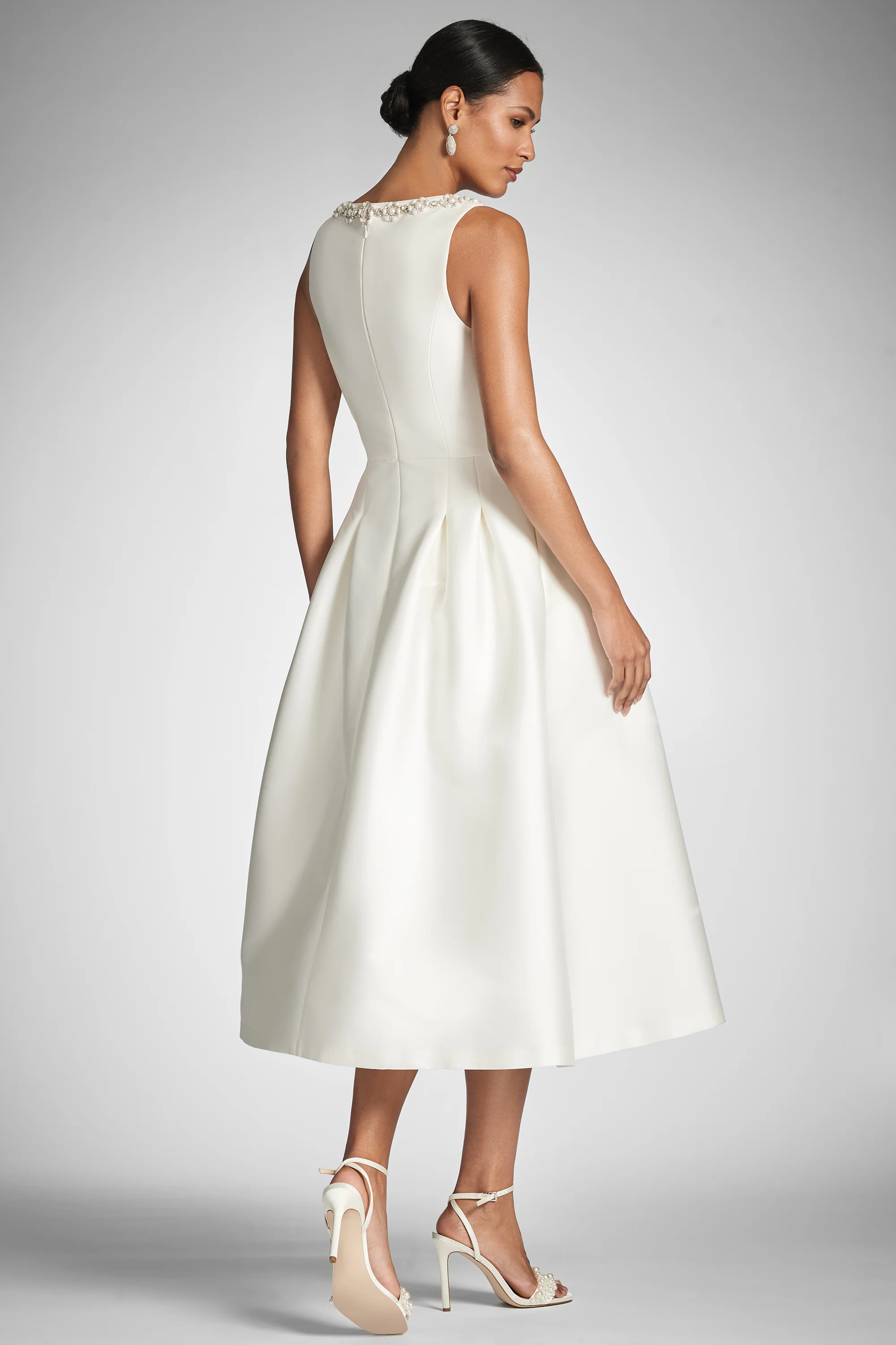 Millie Dress - Off White - Image 6