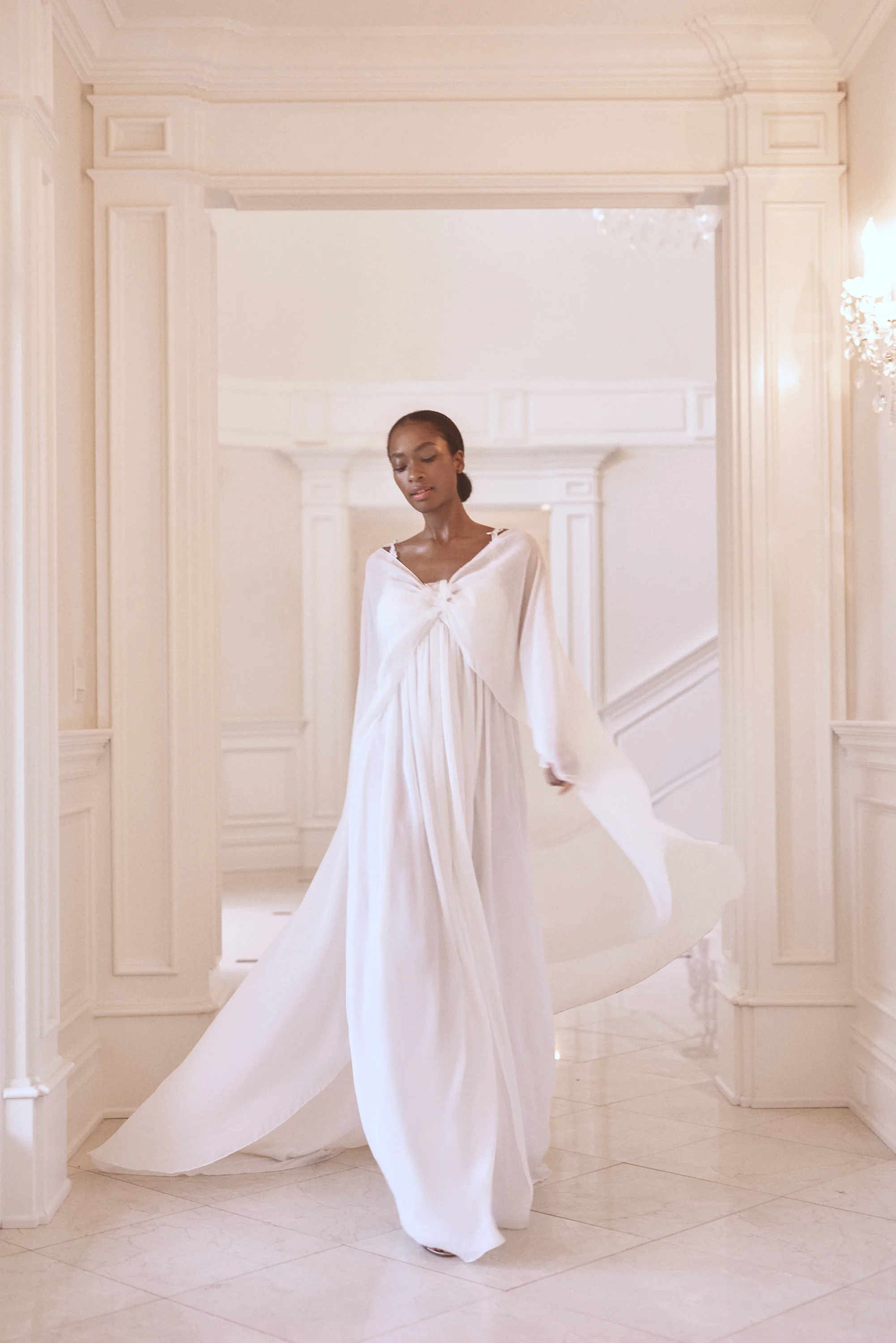 Monica Cape - Off White - Image 5