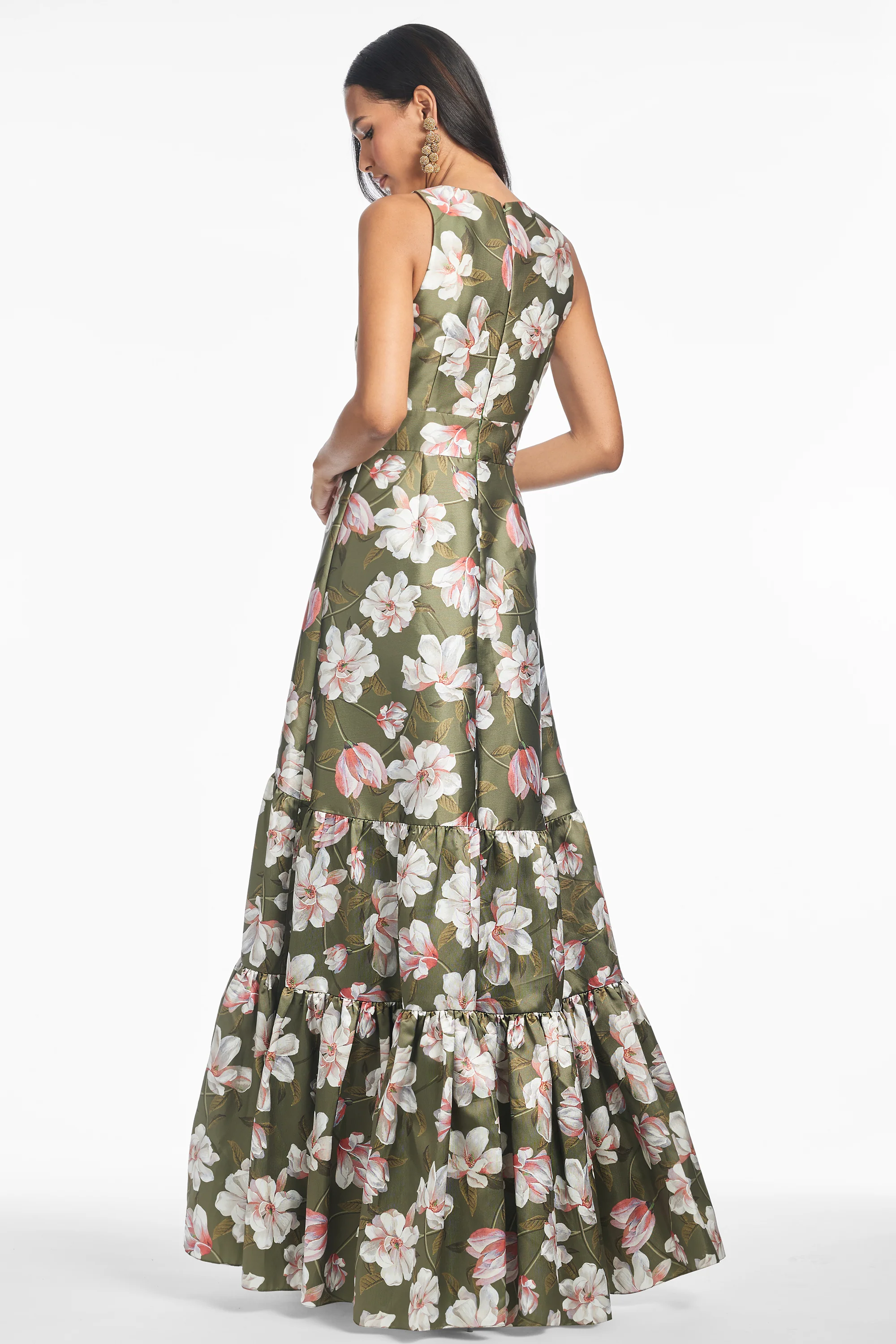 Rori Gown - Moss Magnolia - Image 4