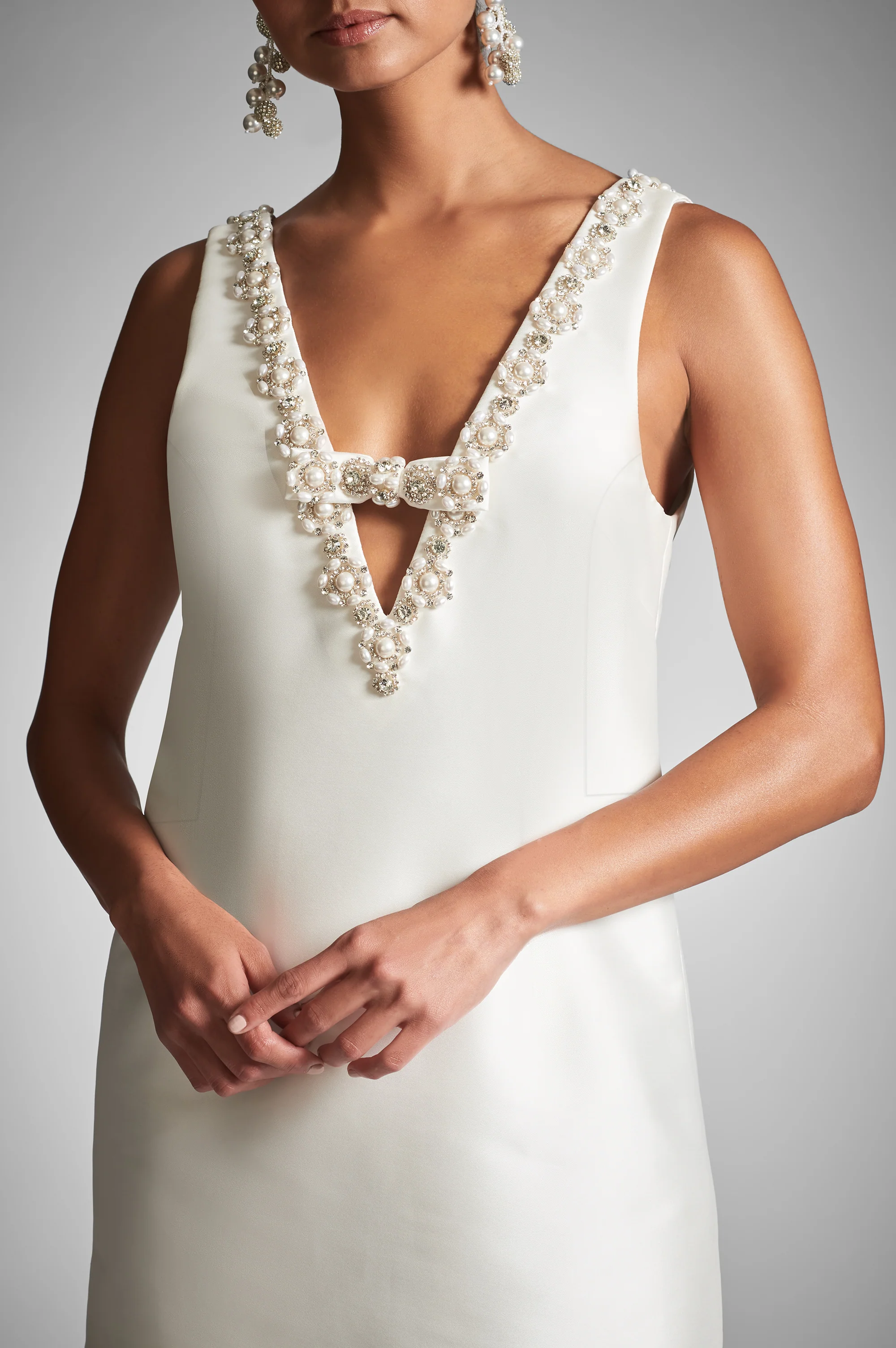 Sylvie Dress - Off White - Image 3