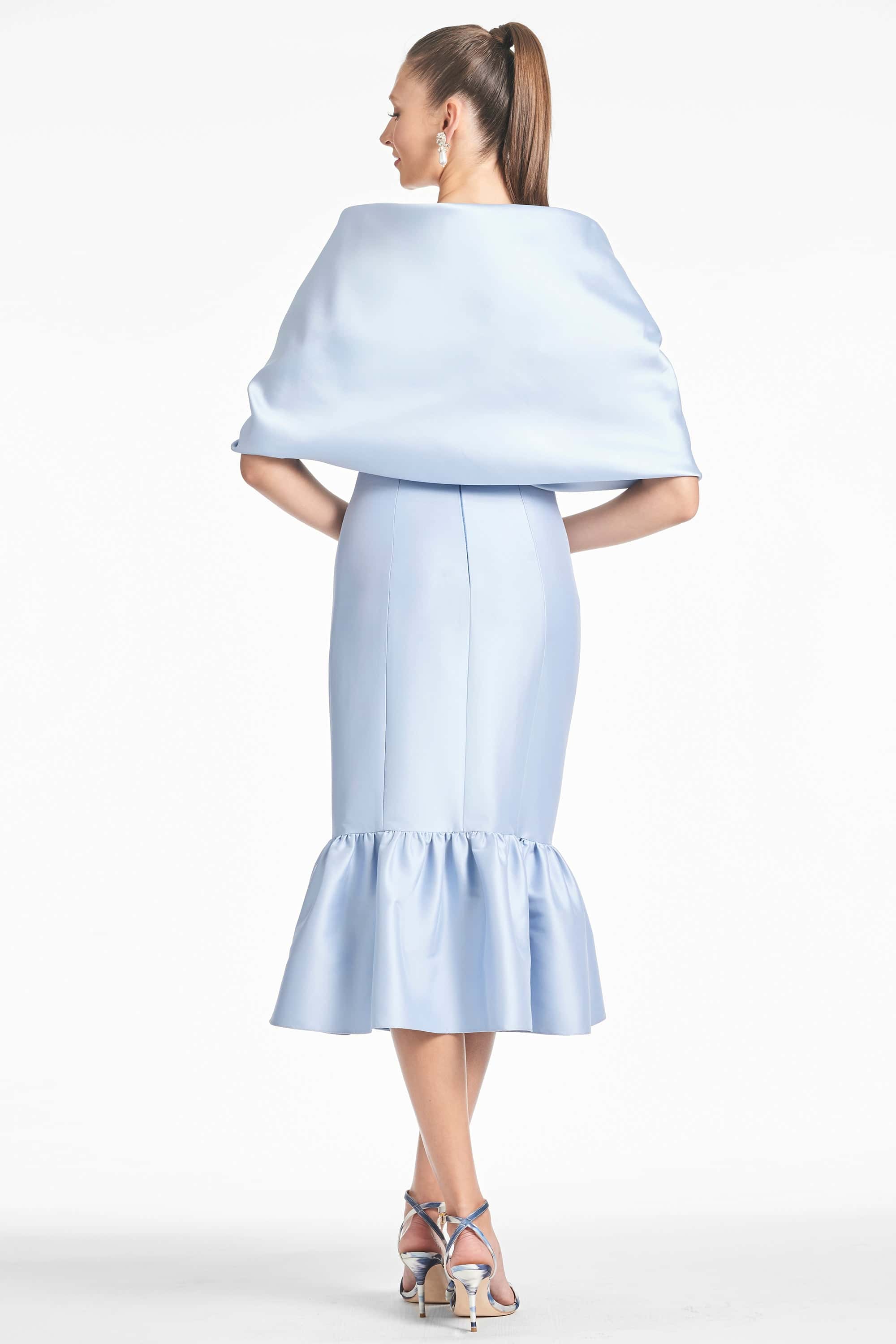 The Hug Shawl - Glacial Blue - Image 3