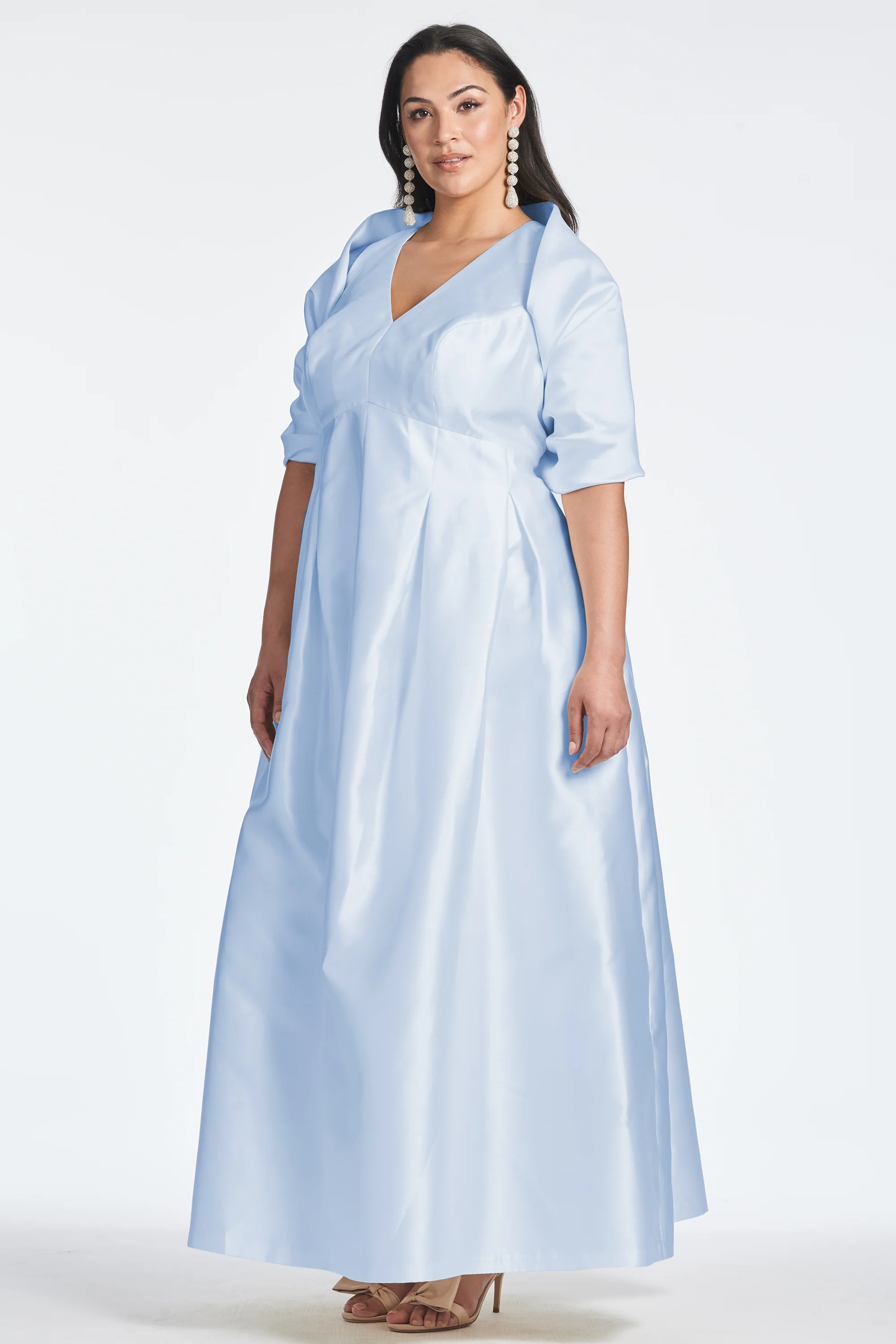 The Hug Shawl - Glacial Blue - Image 5