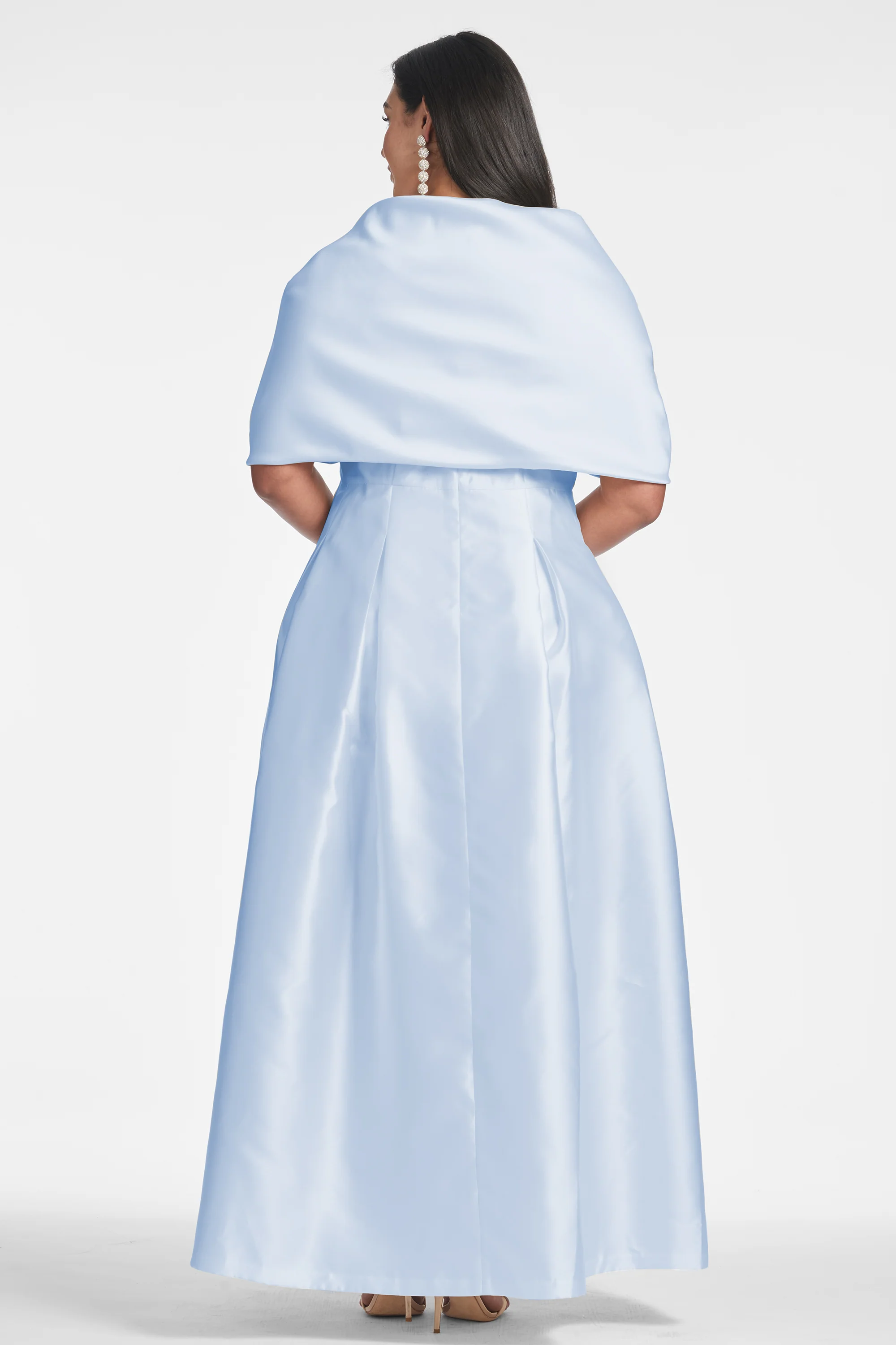 The Hug Shawl - Glacial Blue - Image 6