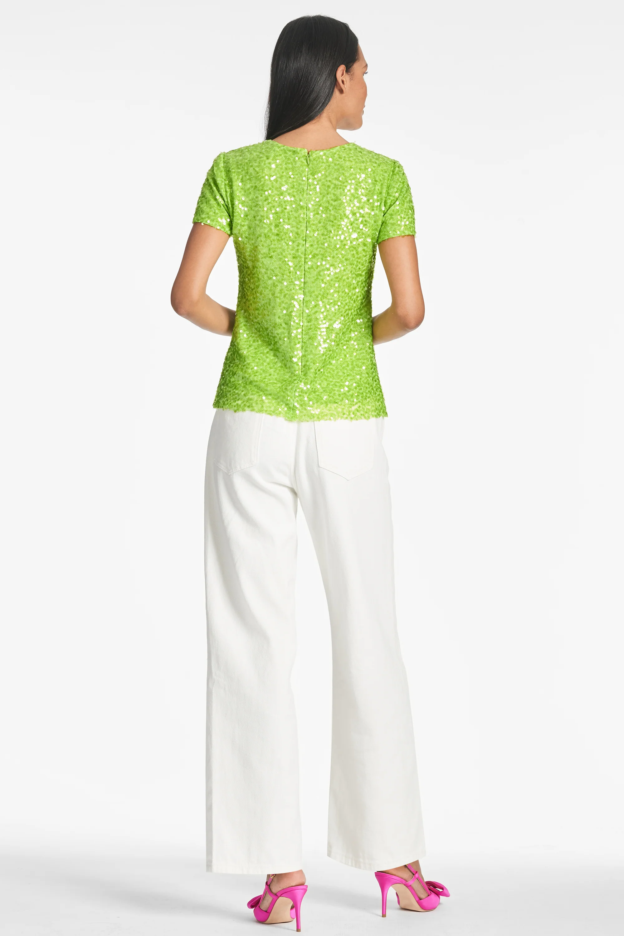 Veronica Top - Electric Lime - Image 4