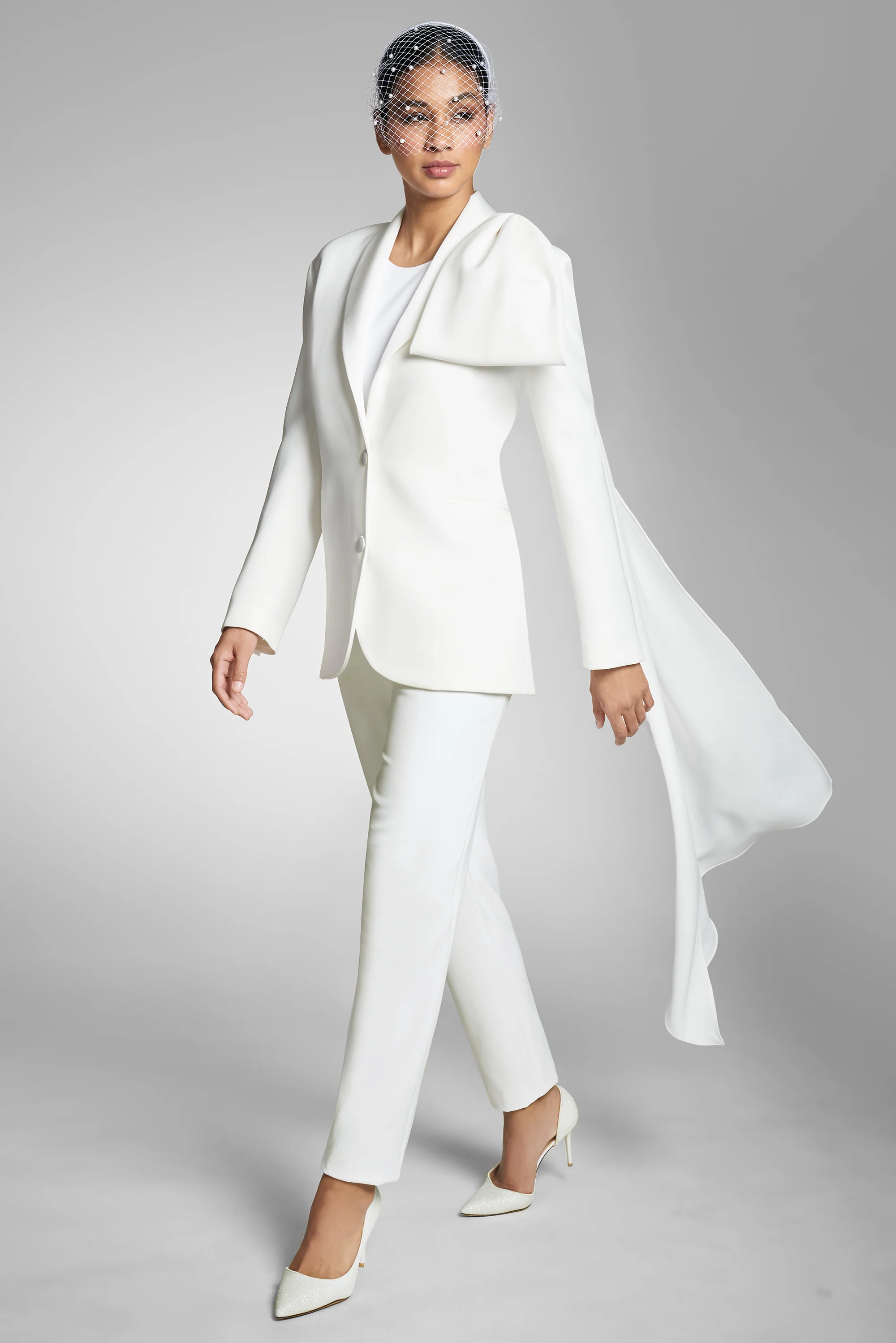 Viveca Blazer - Ivory - Image 3