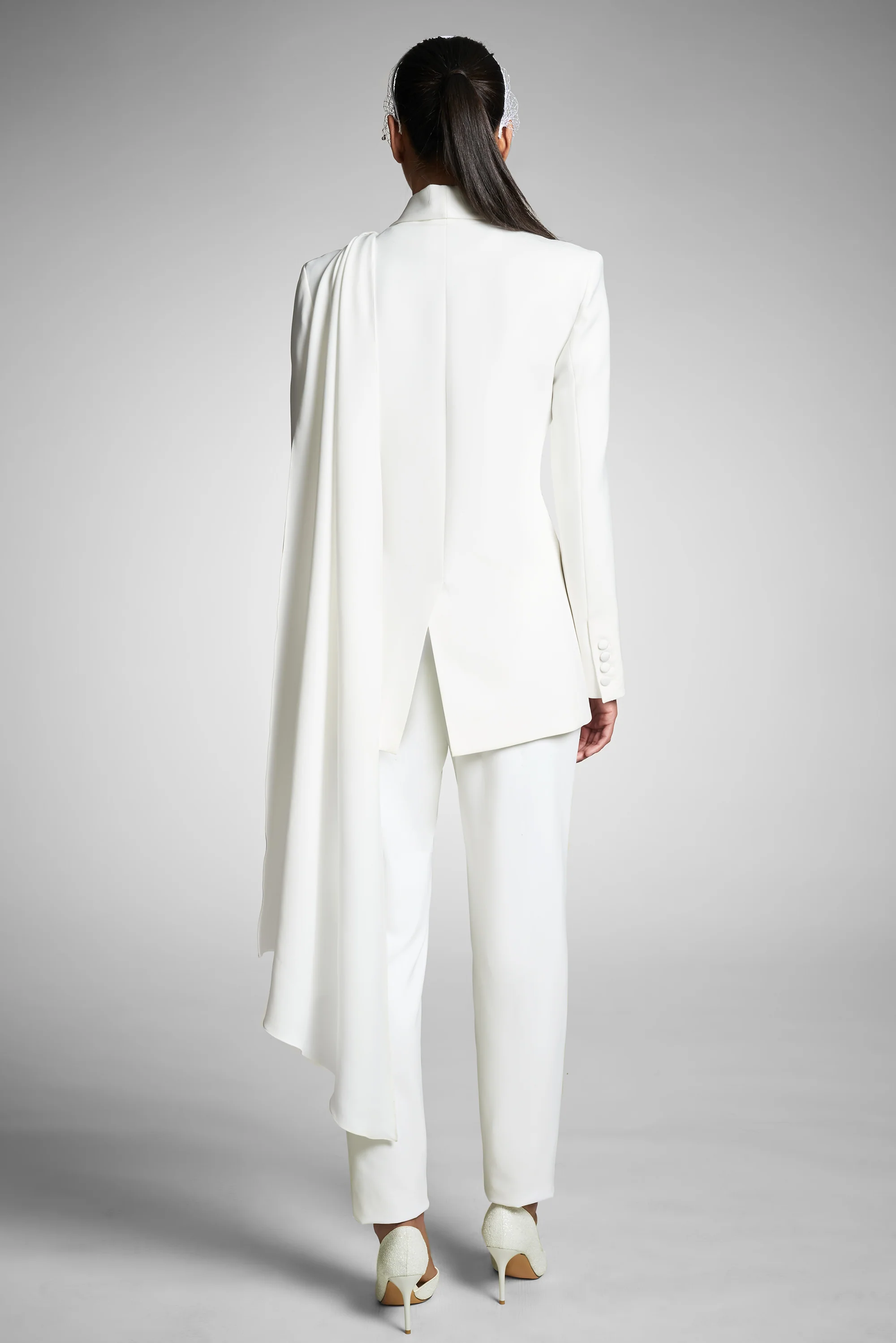 Viveca Blazer - Ivory - Image 5