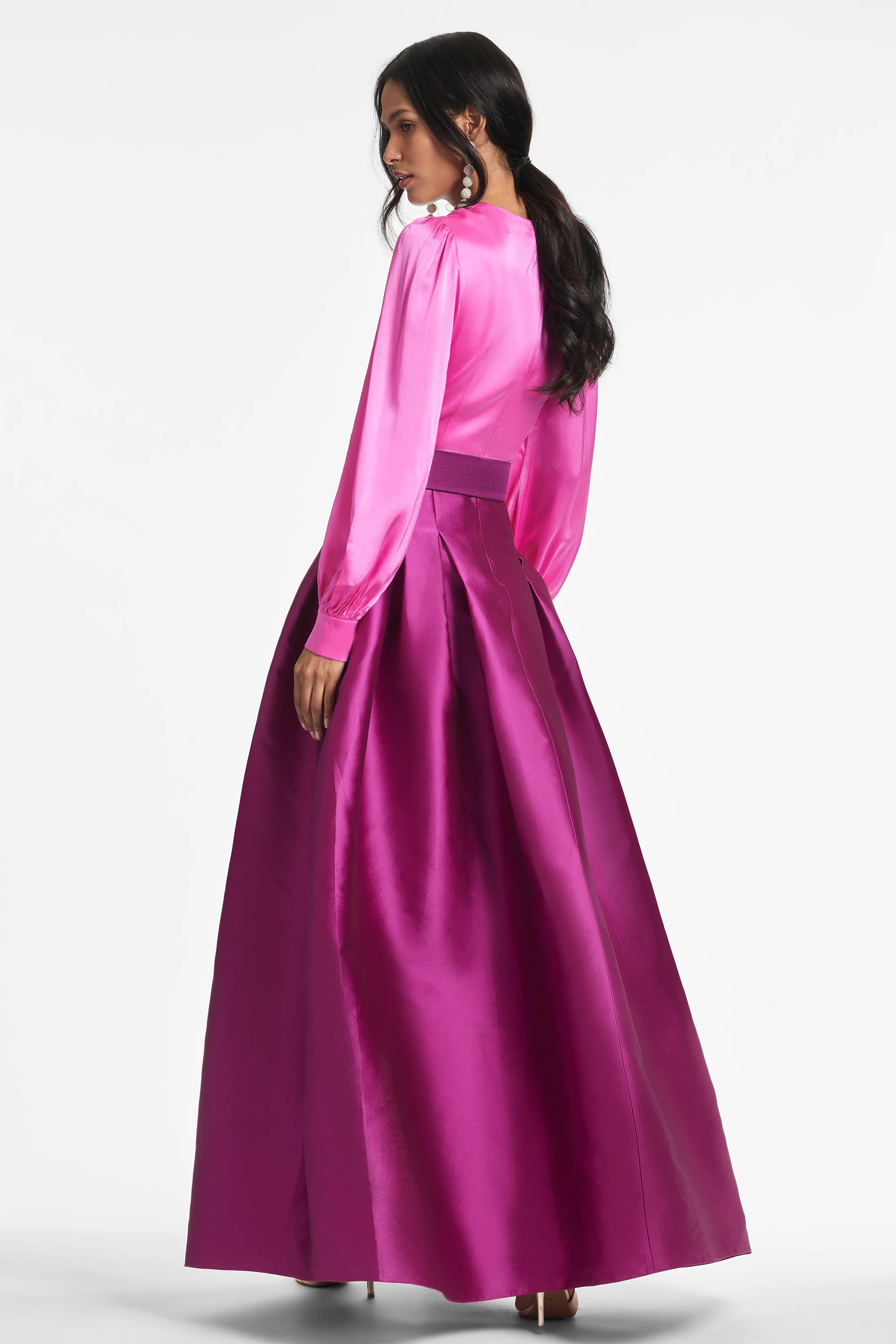 Zoe Gown - Pink/Magenta - Image 3