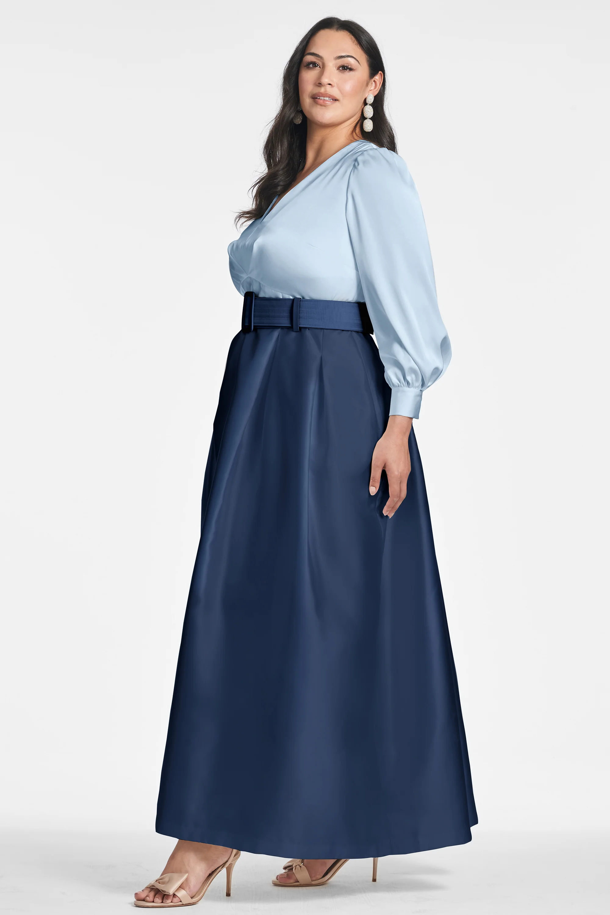 Zoe Gown - Slate/Navy - Image 6