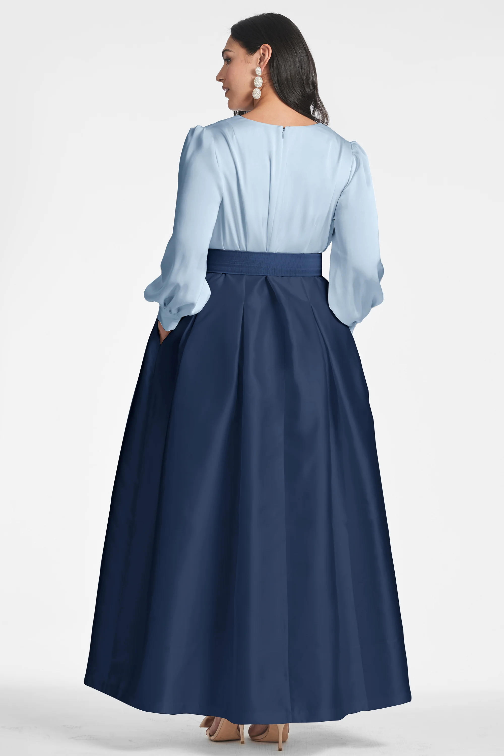 Zoe Gown - Slate/Navy - Image 7